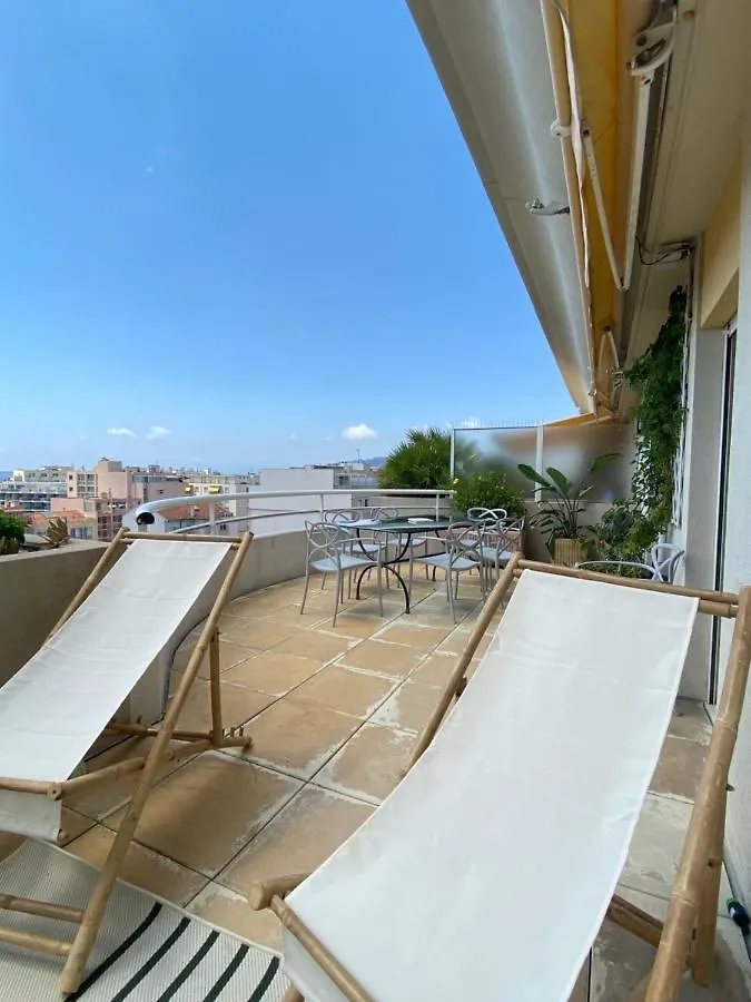 T3 Climatise Villa Juana Avec Parking Et Proche Plage Antibes 0*,