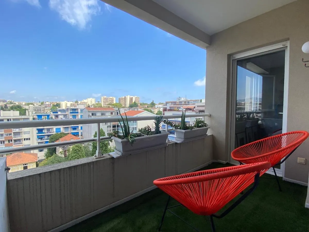 Apartment T3 Climatise Villa Juana Avec Parking Et Proche Plage Antibes